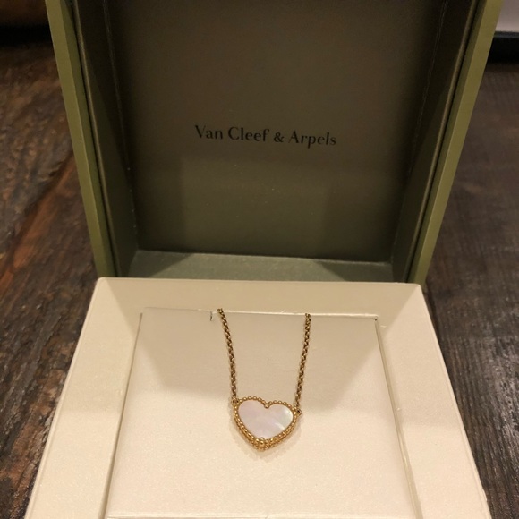 vca heart necklace